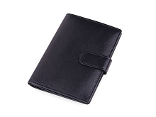 Бумажник водителя для автодокументов кожаный черный 20577-01