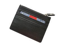 Картхолдер - чехол для пластиковых карт на 7 карманов с RFID защитой CHR-7-01 (черный)